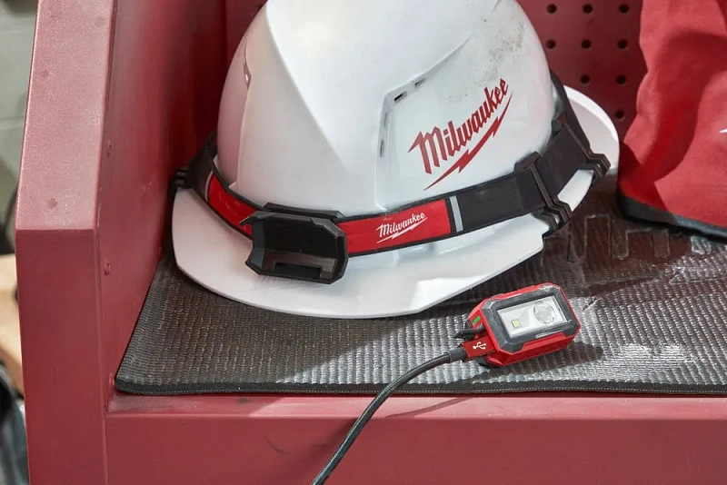 Аккумуляторный налобный фонарь IR HL450 Milwaukee 4933478587