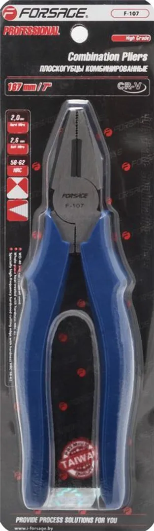 Плоскогубцы многофункциональные ''Profi'' 167 мм Forsage F-107
