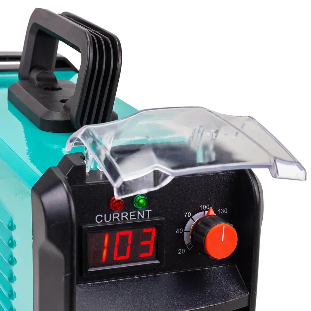 Сварочный инвертор 20-200А, электрод 1.6-4 мм, 220В с комплектом аксессуаров Forsage F-MMA200