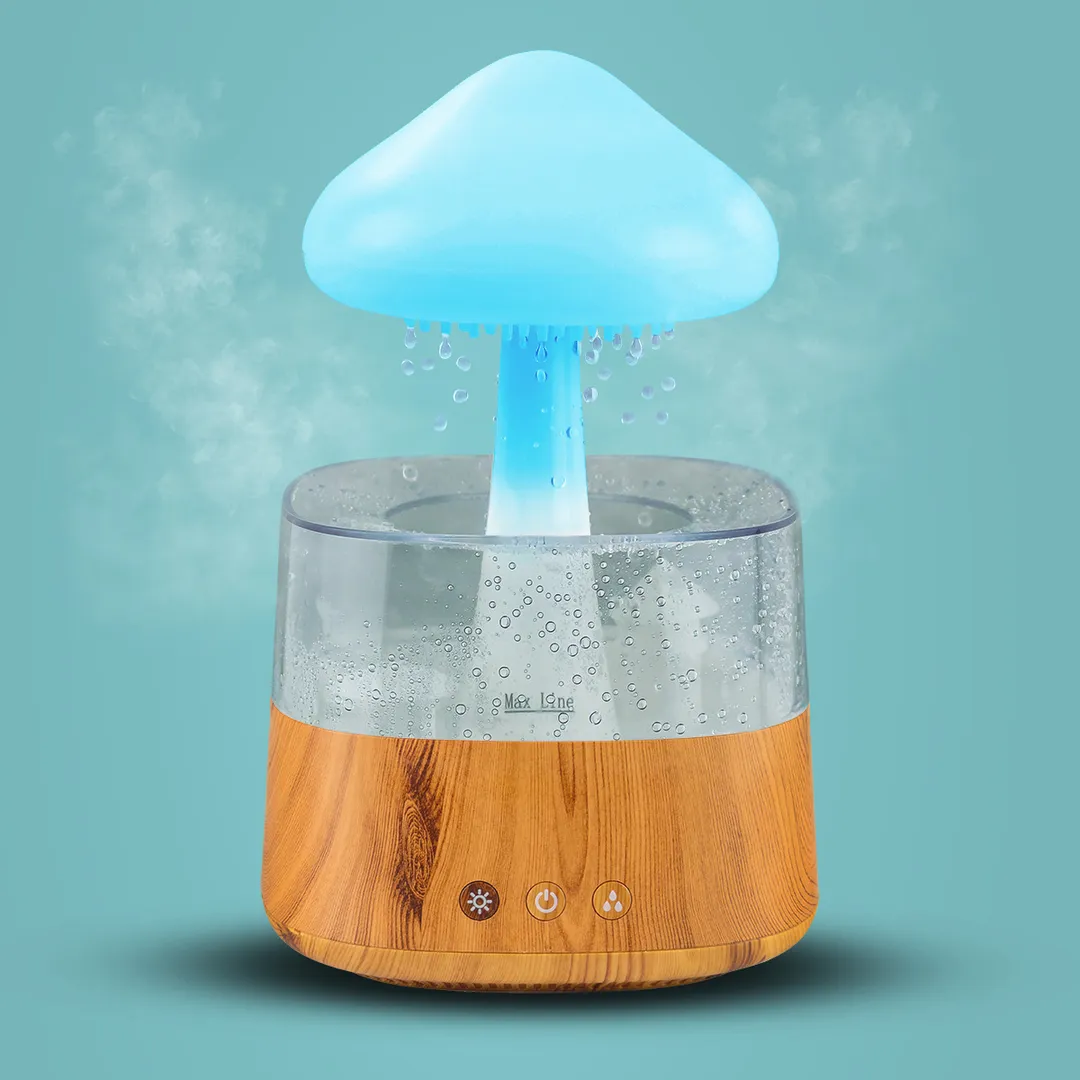 Светильник-увлажнитель воздуха ''Гриб'' EL15 CH08-2(wood)