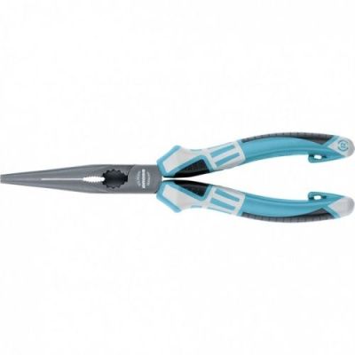 Длинногубцы прямые 205 мм, трехкомпонентные рукоятки GROSS 17171