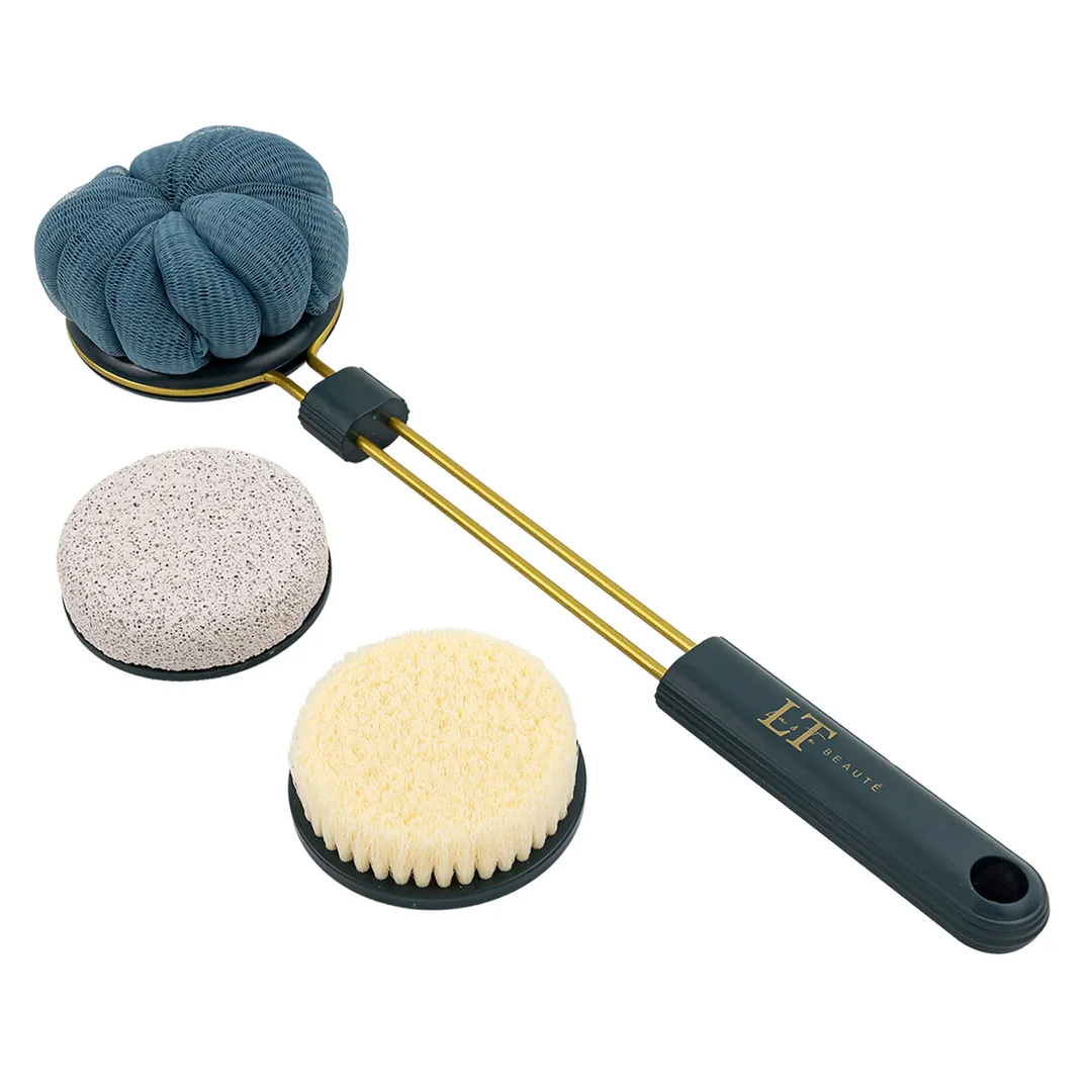 Набор банных принадлежностей по уходу за телом, для взрослых La and Te beaute LT-BCA3(зеленый)