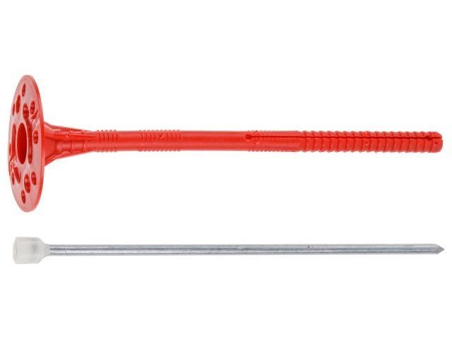 Дюбель для теплоизоляции 10х200 мм с металлич. гвоздем, термогол., 500 шт в коробе Starfix SMW3-54190-500