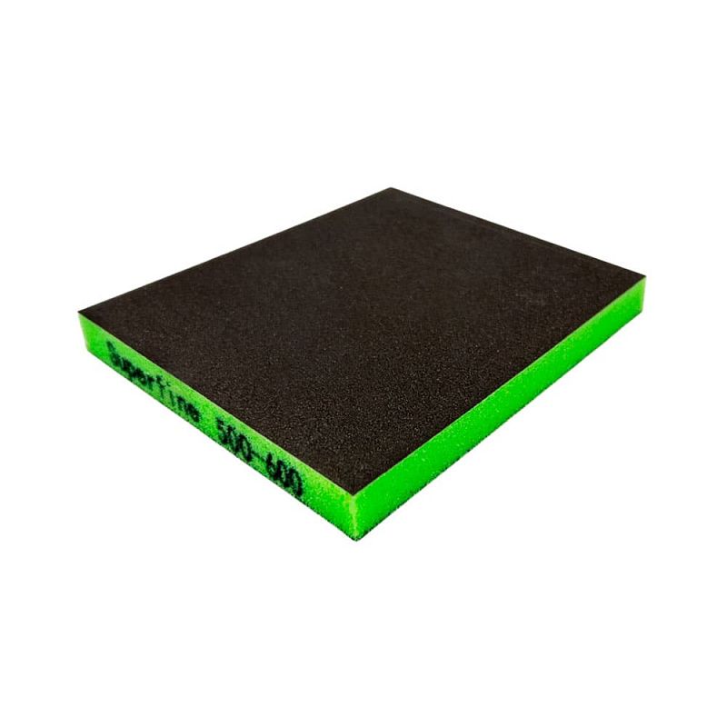 Губка двухсторонняя 120х98х13 мм Superfine (P500-600) HOREX SS-SF