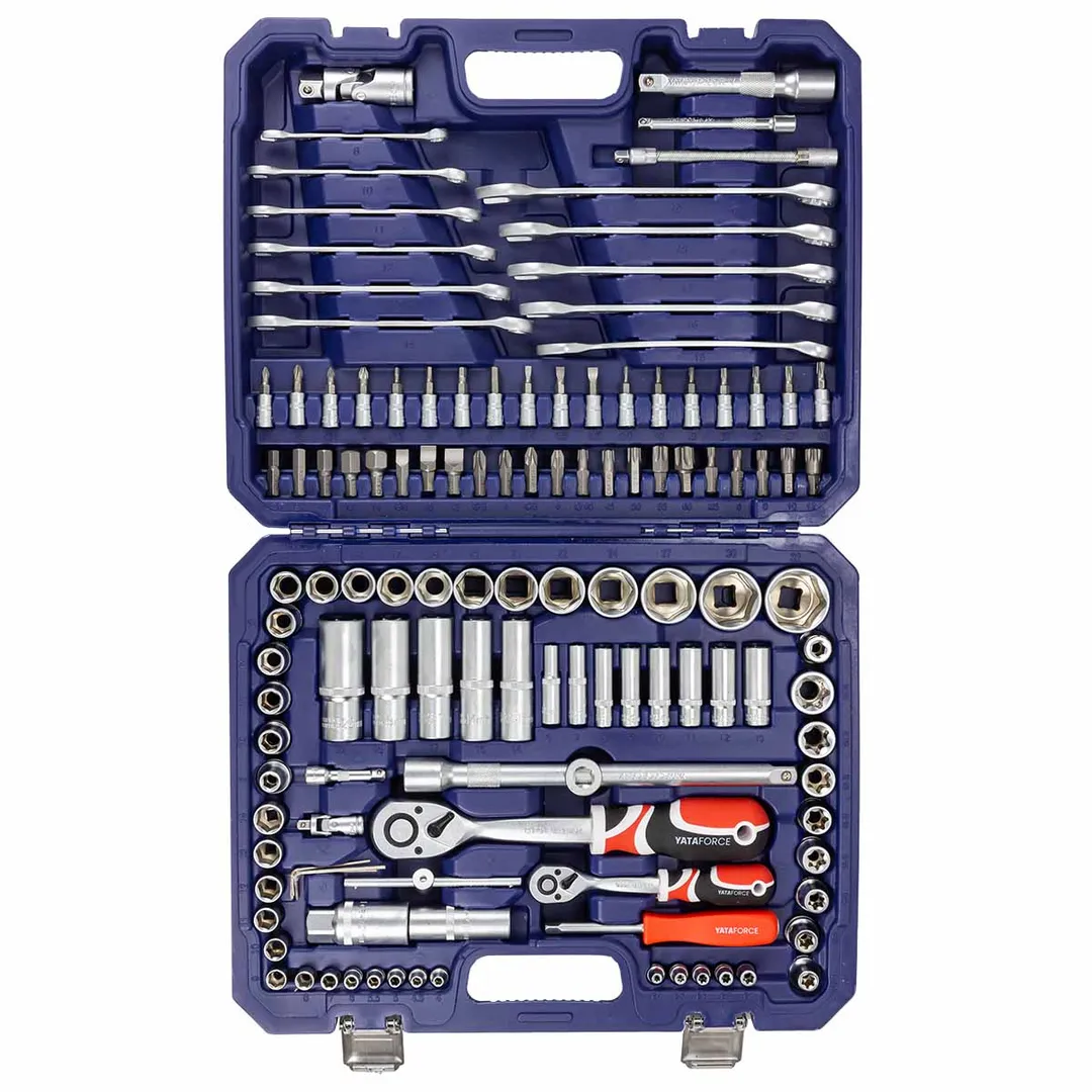 Набор инструментов 125 пр. 1/4''&1/2'' 6-гр YATAFORCE YF-41252-5