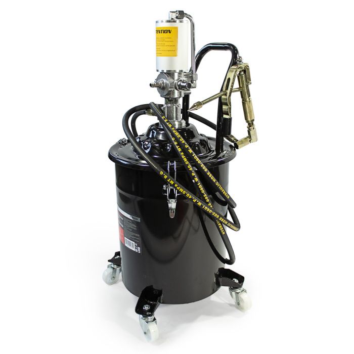 Нагнетатель смазки пневматический перекатной 20 л, 50:1, 0-0.85 л/мин Forsage F-TRH30 BIG