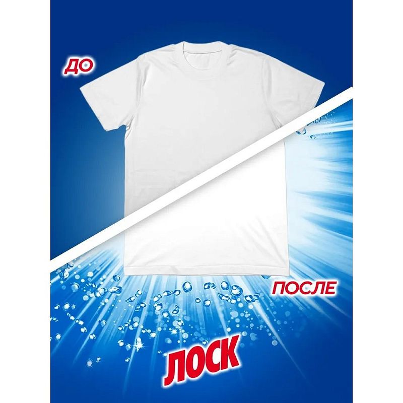 Порошок стиральный Лоск Горное озеро, 2,7 кг, автомат