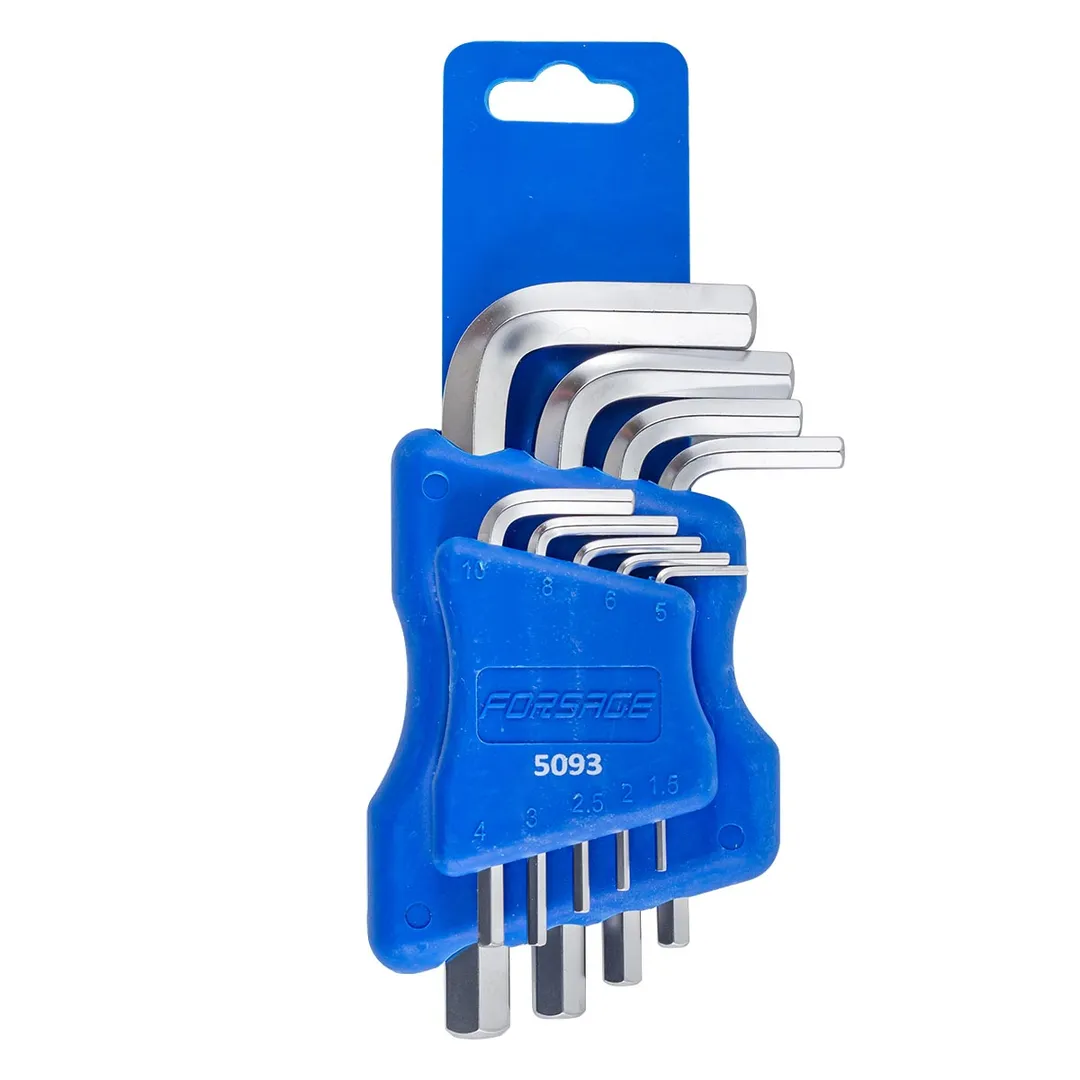 Набор шестигранных ключей 9 пр. Forsage F-5093