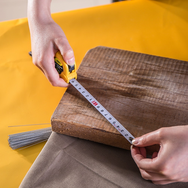 Рулетка Deli YS EDL9002B, 2 м х 13 мм, желтый, черный