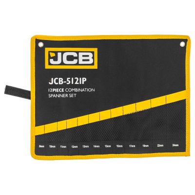 Органайзер тканевый для набора ключей 12 пр. JCB JCB-5121P-P