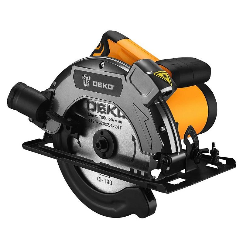 Пила циркулярная DKCS1800W Laser DEKO 086-1012