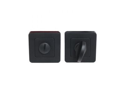 Завертка сантехническая к ручкам АЛЛЮР АРТ BK-S1 BL / BL, 411515 матовый черный УЗК 15189