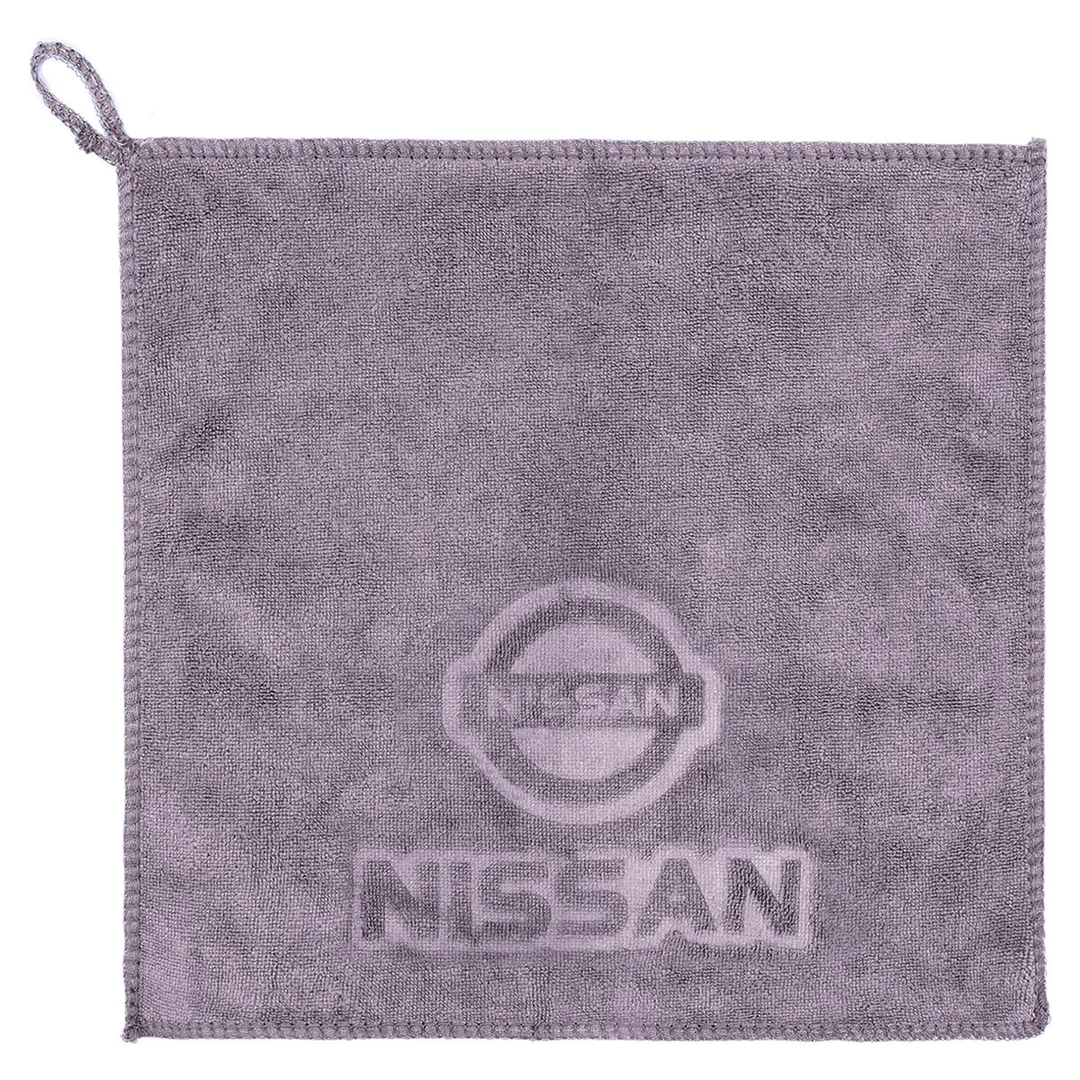 Салфетка чистящая микрофибра с логотипом 30х30 см 3 шт/уп Forsage F-NHE33 NISSAN
