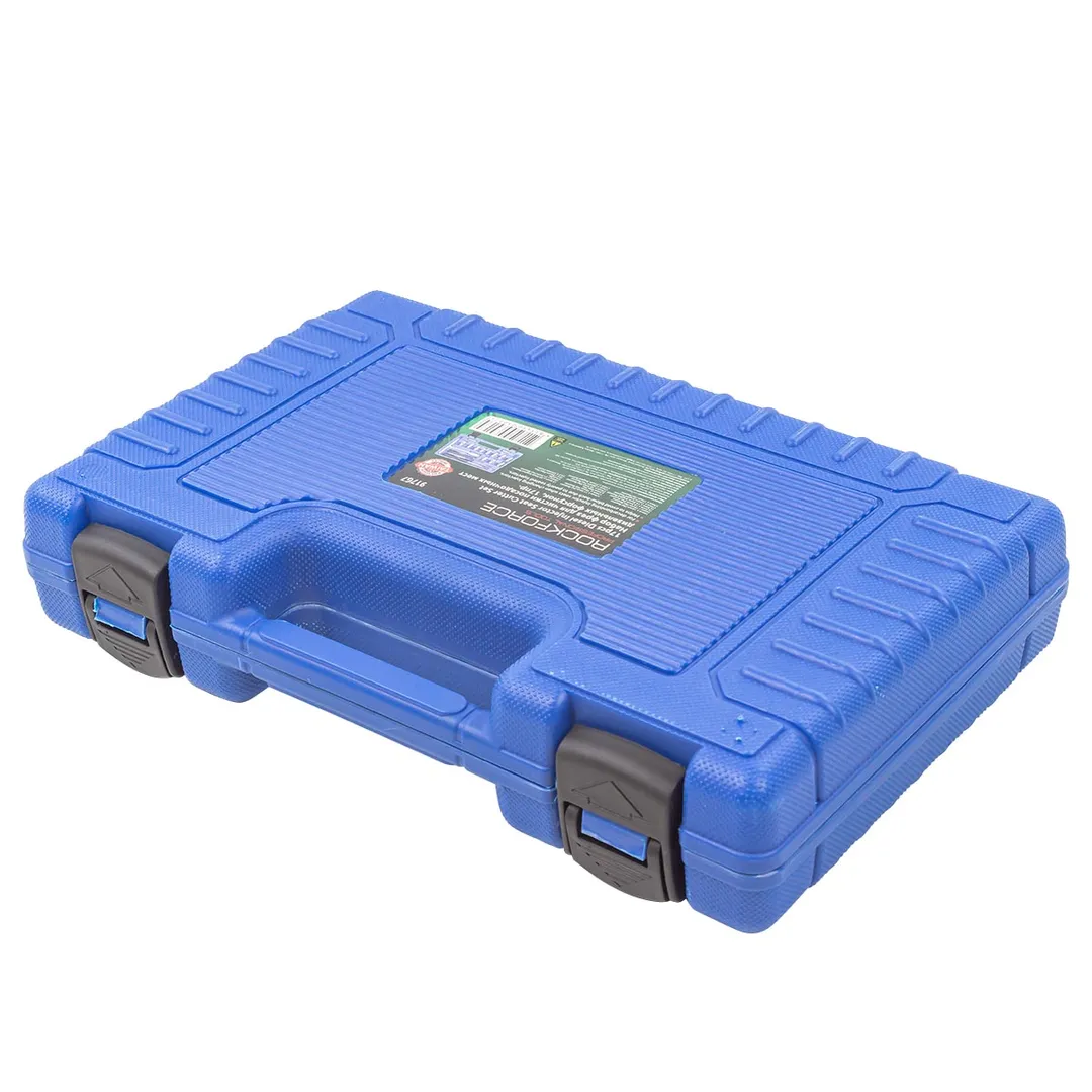 Набор фрез для чистки и восстановления посадочных мест дизельных форсунок 17 пр RockForce RF-917G7