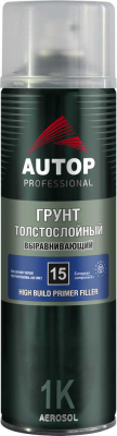 Грунт толстослойный Черный аэр. 650 мл №15 AUTOP ATP-A07316