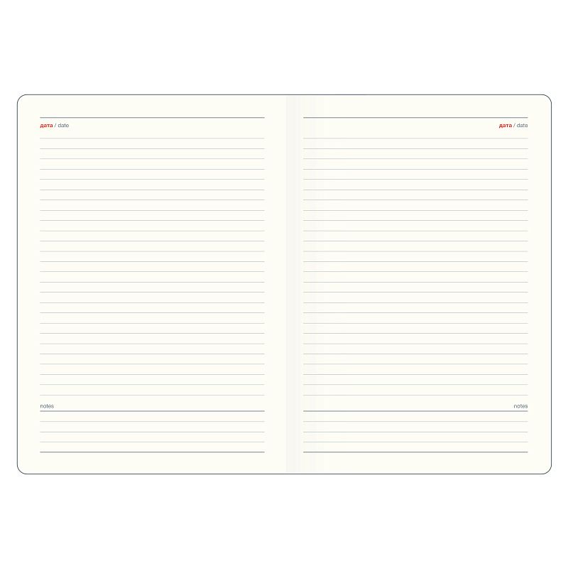 Ежедневник недатированный InFolio "Care", A5, 192 страницы, линованный, голубой