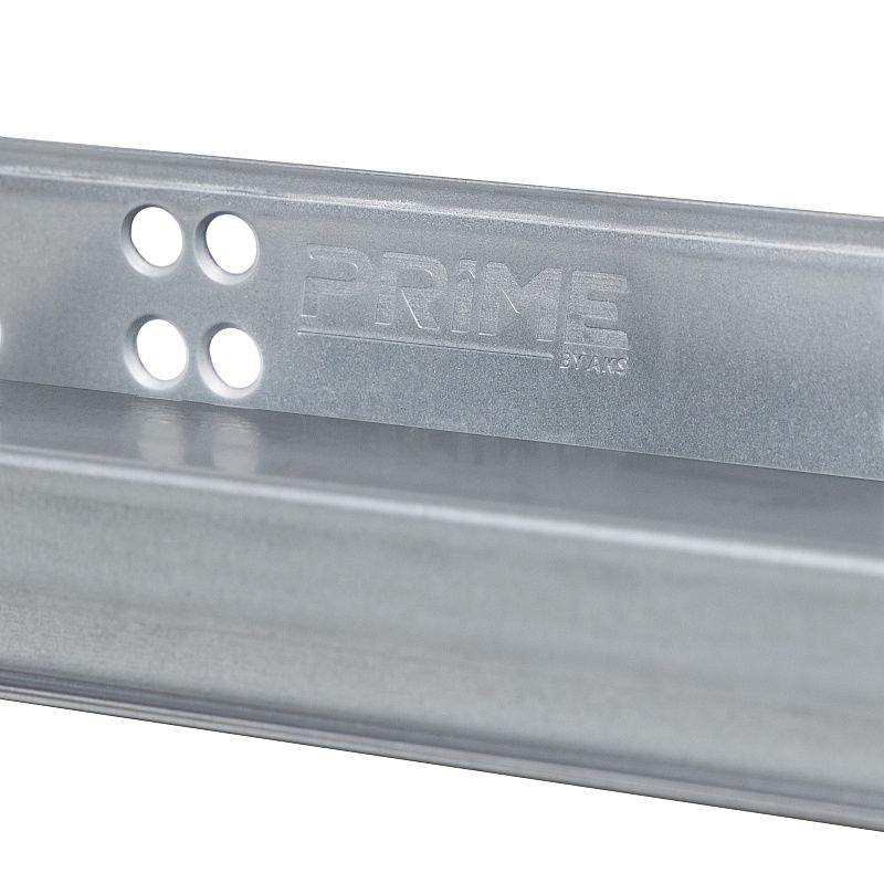 Направляющая скрытого монтажа L-400 push to open ДСП до19mm с замками 3D полное выдвижение PRIME by AKS 113661