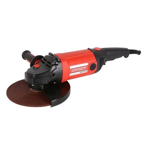 Угловая шлифовальная машина, 2300Вт, 230мм, 6500 об/мин, пл. пуск, поворотн. рукоятка Felisatti УШМ-230/2400М Felisatti