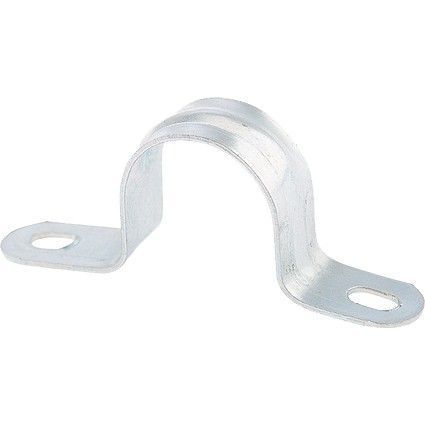 Скоба металлическая двухлапковая d 12-13 мм, 10шт Юпитер JPZ3-3202-00-10