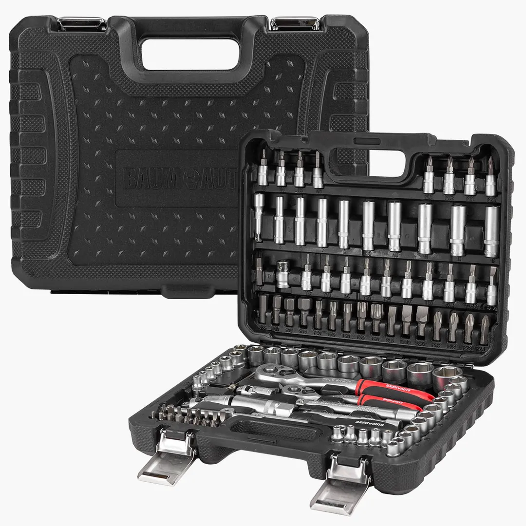 Набор инструментов 108 пр. 1/4''&3/8'', 6-гр. BaumAuto BM-41082-5DS