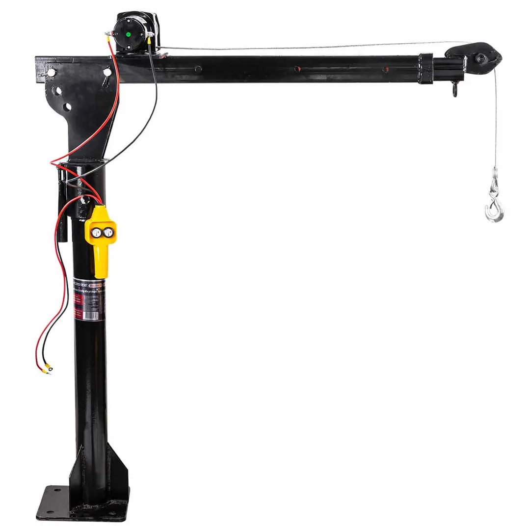 Кран для пикапа с электрической лебедкой 0.5 т, h подъема 1200-2000 мм Forsage F-TRA31002B