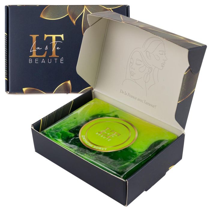 Мыло твердое ручной работы с добавлением эфирных масел ''''Джунгли зовут'' La and Te beaute LT-6150(+ уп)