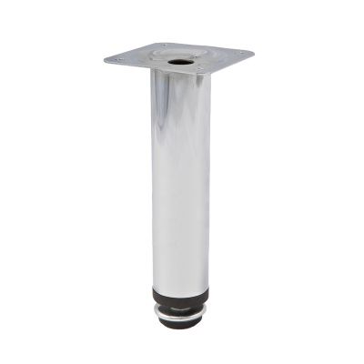 Опора меб. мет. D-150 h150 с регул. хром AKS 22639