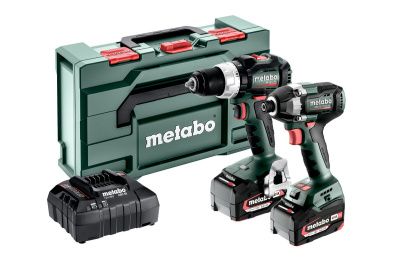 Набор: шуруповерт BS 18 LT BL + гайковерт SSD 18 LT 200 BL METABO 685196000