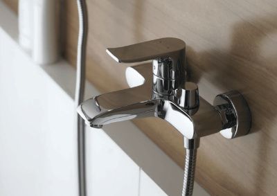 Смеситель для ванны, цинк, хром Loffrey LF83234