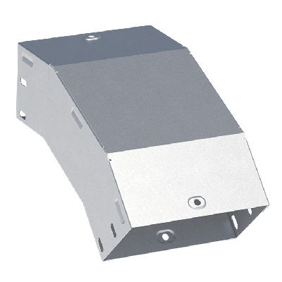 Угол 45 град, вертикальный внешний 80x200 мм INOX EKF vo4580200-INOX