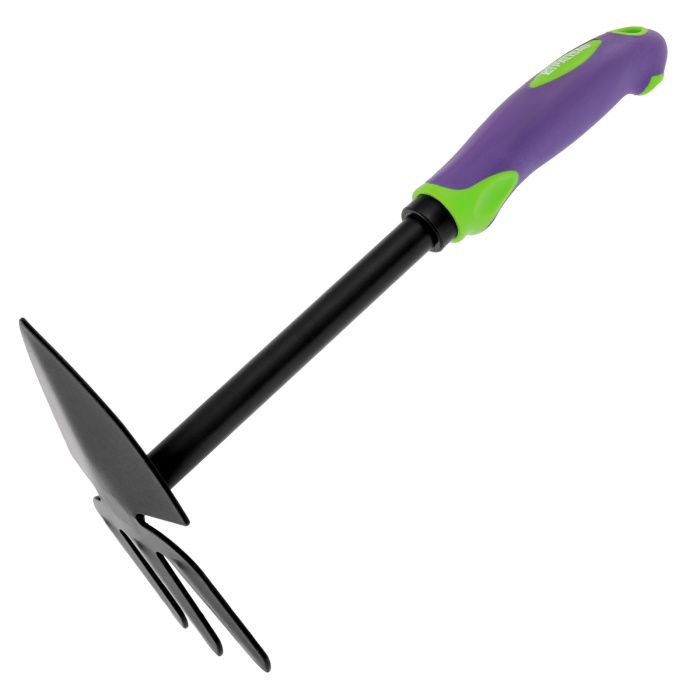 Мотыжка комбинированная, 75х300 мм, стальная, обрезиненная эргономичная рукоятка, LSR1, Palisad 62062