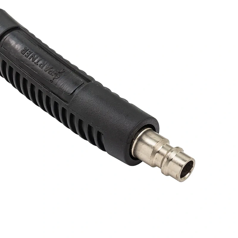 Шланг резиновый армированный 15х10 мм, 10 м, с быстроразъемными соединениями Partner PA-AHC-10/H