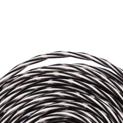 Леска для триммера, 2,4 мм*90 м, квадрат крученый, бухта, черно-белая PIT MLTD-32401Z