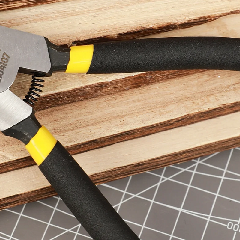 Съемник стопорных колец прямой на разжим 180 мм Deli YS EDL104107