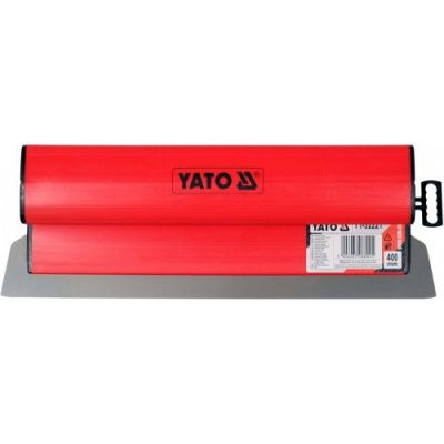 Шпатель финишный с пластиковой ручкой 400х0,3 мм Yato YT-52221