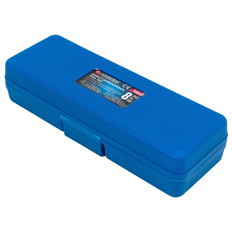 Отвертка ударная с набором бит, 8 пр. Forsage F-5064D