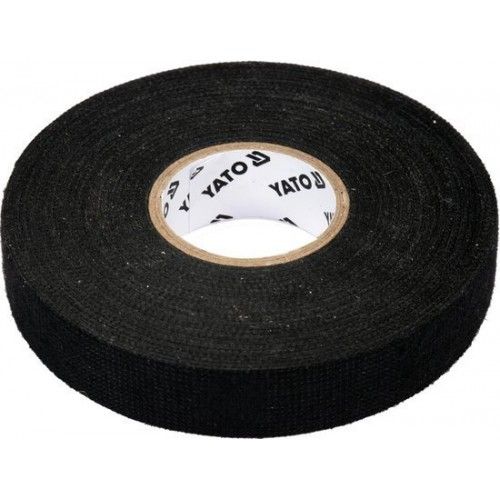 Лента изоляционная на тканевой основе для увязки кабелей 19х0,3 мм 25м Yato YT-81501