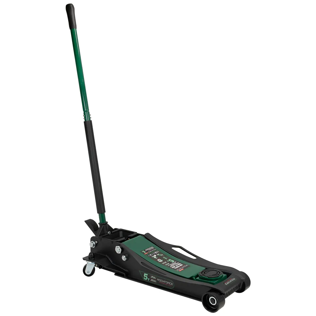 Домкрат подкатной гидравлический 5 т, 96-595 мм RockForce RF-T815011L