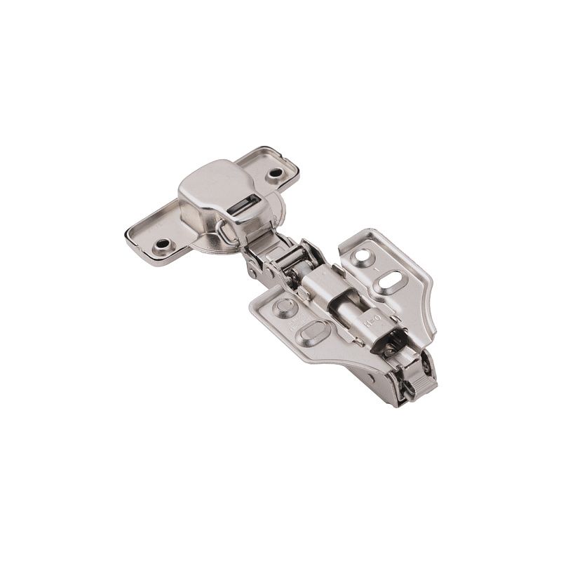 Петля накладная с доводчиком 48мм h2 clip-on, саморезы, заглушки, д/фасадов до 28мм, упак 2 шт., PRIME by AKS 112606