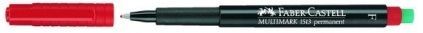 Маркер перманентный "Multimark" с ластиком, красный