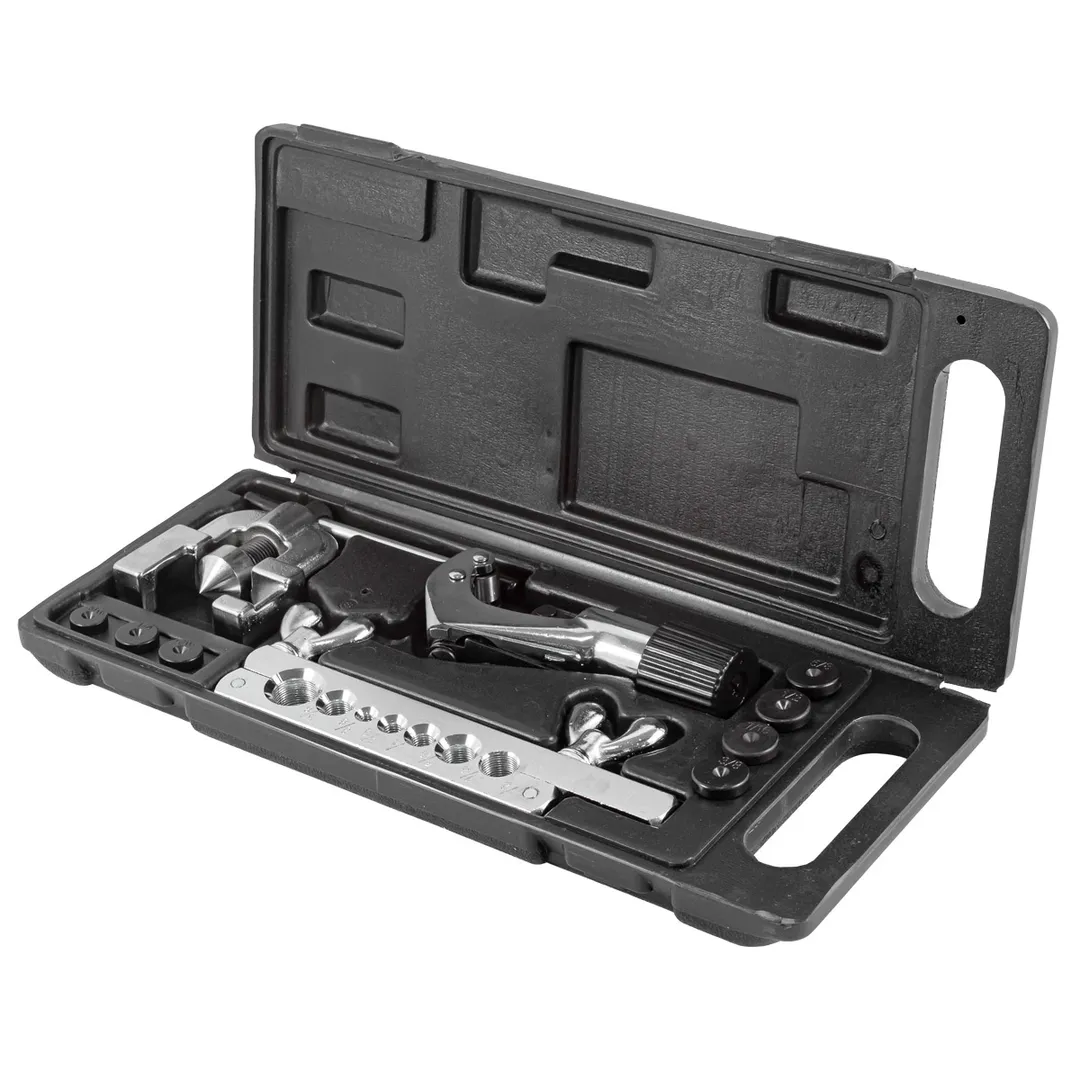 Набор инструментов для развальцовки трубок 10 пр., 3/16'', 1/4'', 5/16'', 3/8'', 7/16'', 1/2'', 5/8'' Forsage F-656