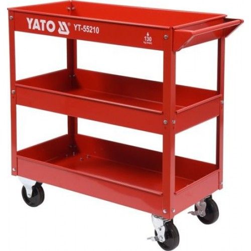 Тележка для инструмента 3 полки 795х790х370 мм. Yato YT-55210