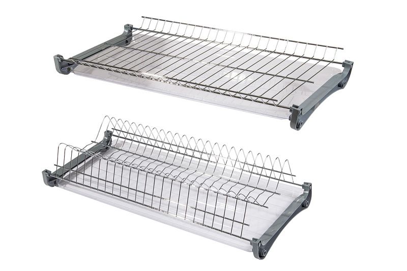 Сушка для посуды 900, хром, 1уп - 10компл, GRIDLI 123023