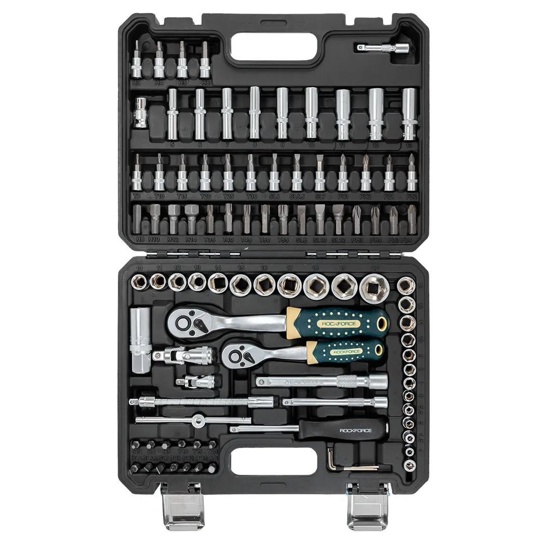Набор инструментов 94 пр 1/4''&3/8'' 6-гр RockFORCE RF LIGHT-4941-5DS