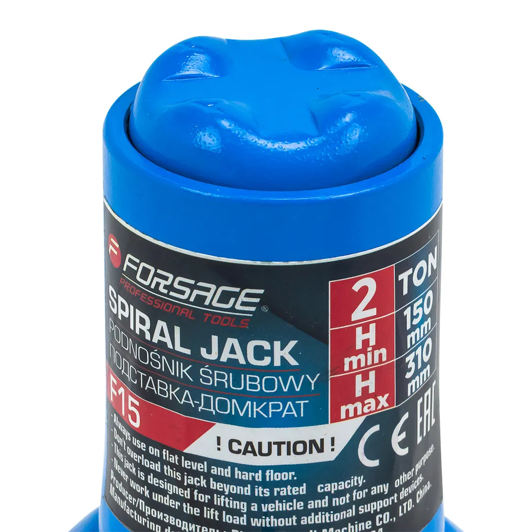 Подставка-домкрат 2 т, 150-310 мм Forsage F-F15