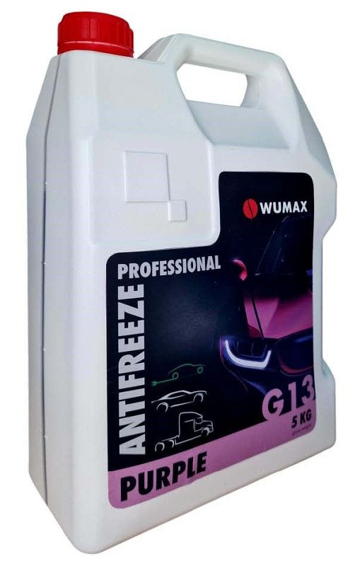 Антифриз ANTIFREEZE PROFESSIONAL G13, фиолетовый, 5 кг., WUMAX 1861800305