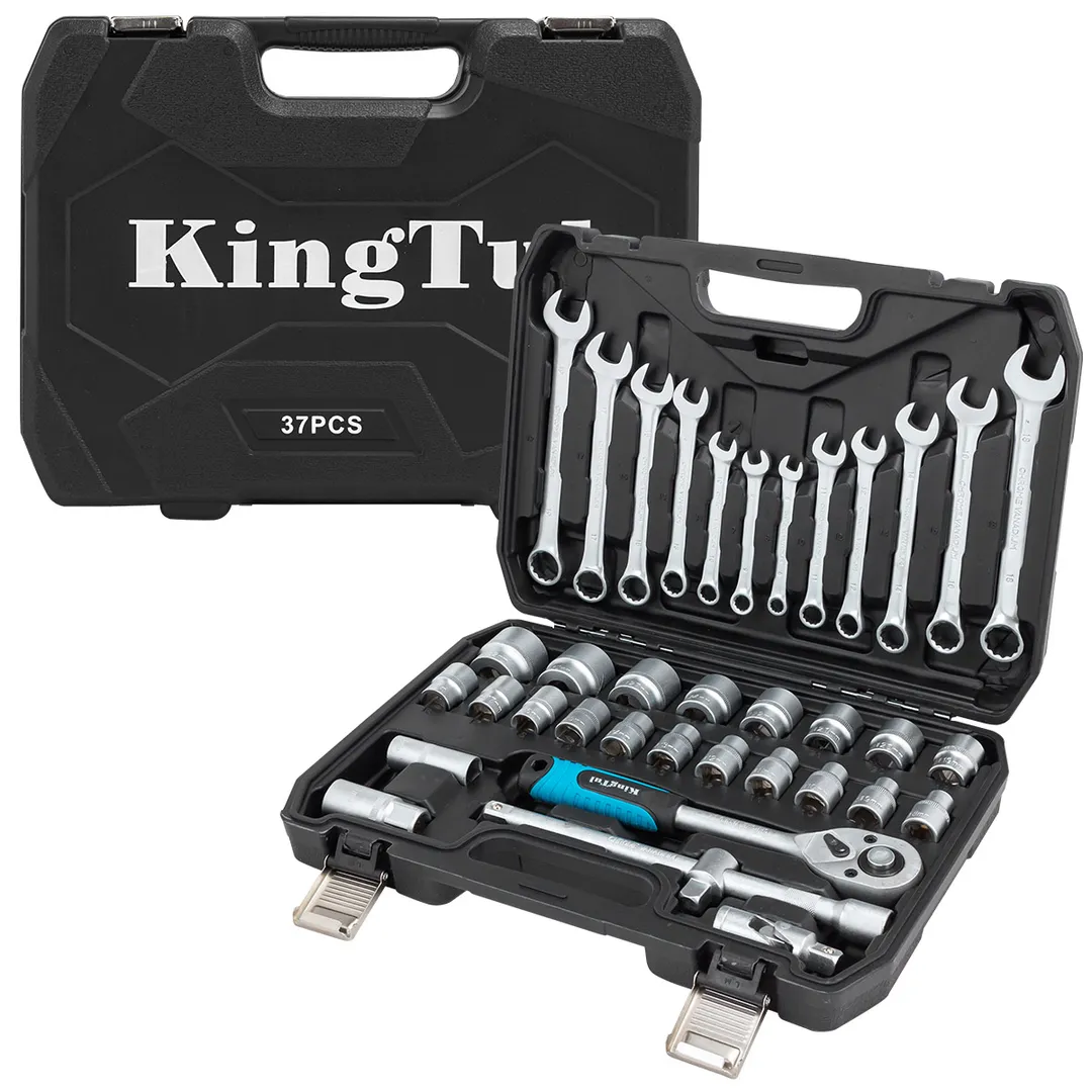 Набор инструментов 37 пр 1/2'' 6-гр KINGTUL KT-37