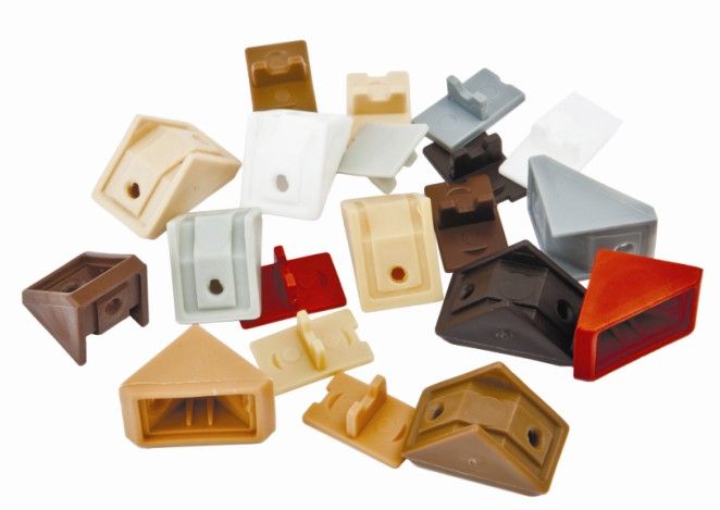 Уголок пластиковый одинарный P светло-серый, уп/100шт, РП PL 64295