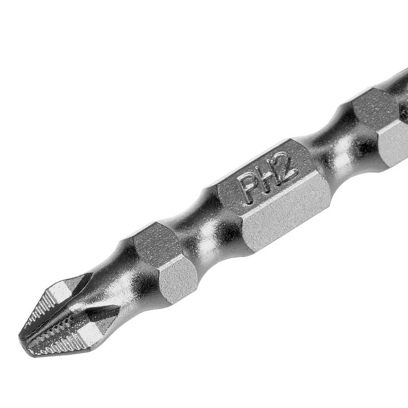 Набор бит двухстор., PH2-T30х45мм, PZ2-H4х45мм, сталь S2, 2 шт. Gross 112117