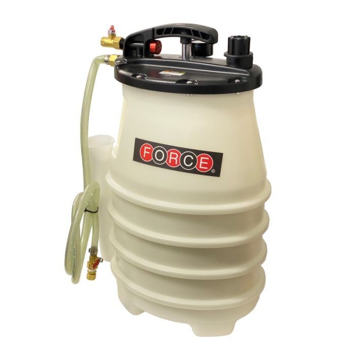 Бочковой лубрикатор для раздачи смазки, с ручным насосом и емкостью 15 л FORCE 9T3613